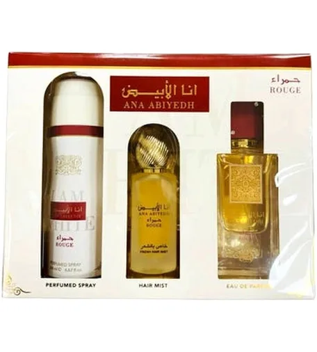 SET ANA ABIYEDH ROUGE 3 PZ